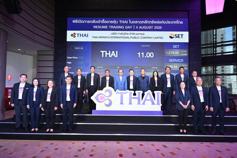 หุ้นการบินไทย