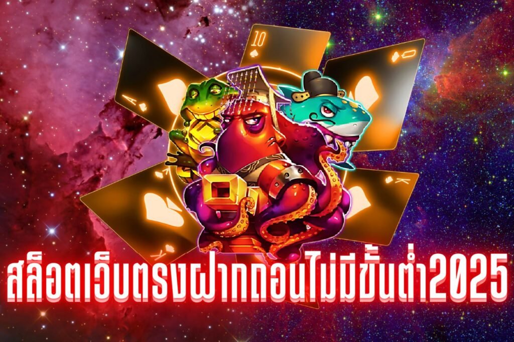 สล็อตเว็บตรงฝากถอนไม่มีขั้นต่ํา2025