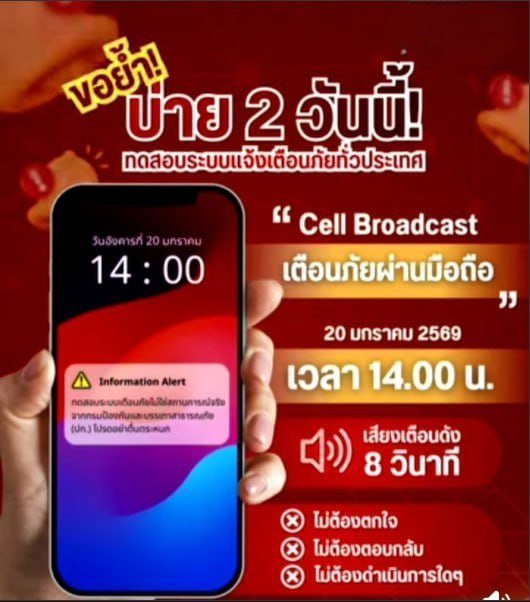 แจ้งเตือนวันที่ 20