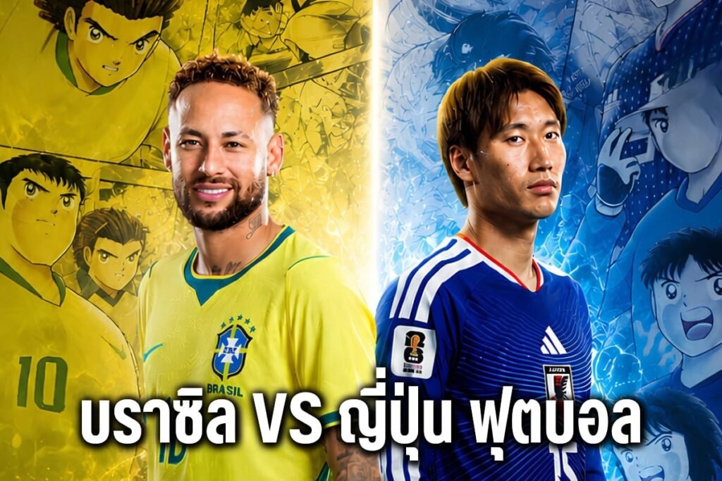บราซิล vs ญี่ปุ่น ฟุตบอล