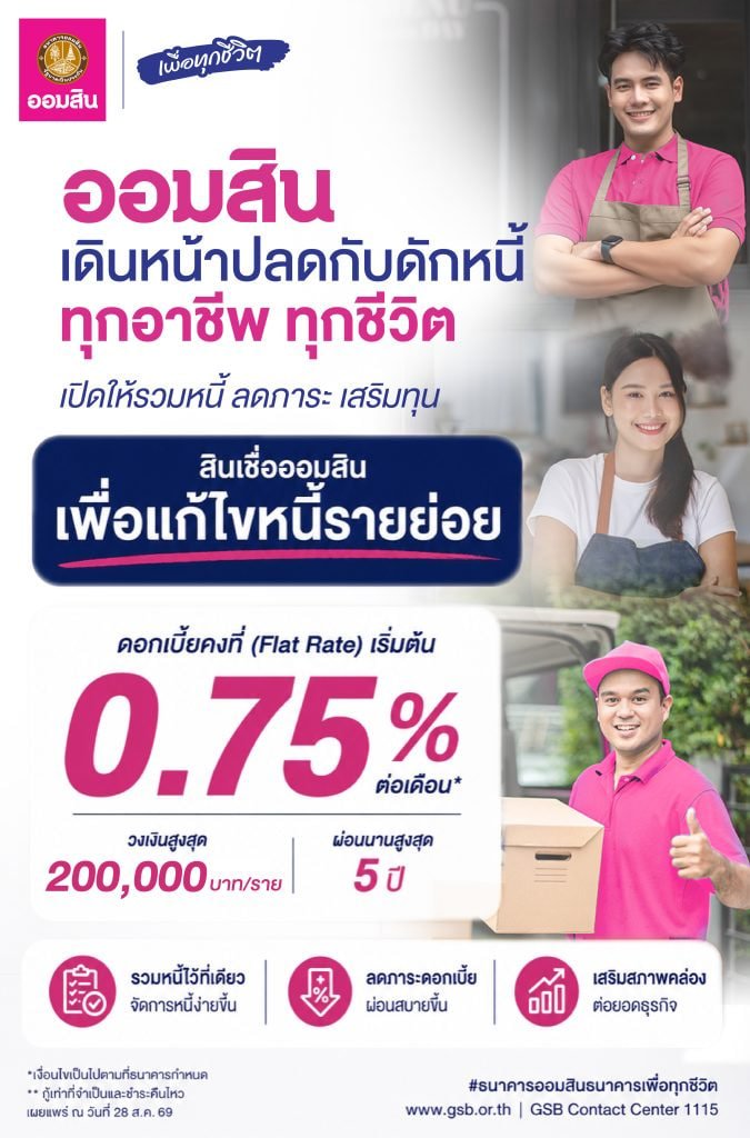 กู้เงินออมสิน 